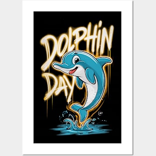 Dolphin Day Posters and Art